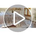 Cotton Muslin Blanket for Adults King 6-Layer Floral Gauze Bed Cover - 90 x 104 inches