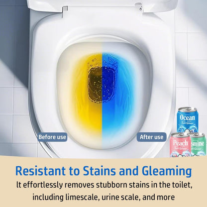 Regine Switzerland Toilet Bowl Cleaner - Long-Lasting Automatic Tablets | Ocean, Jasmine & Peach Scent