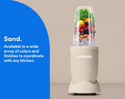 NutriBullet Pro 13-Piece Blender Set - 900W Power in Stylish Matte Sand Finish