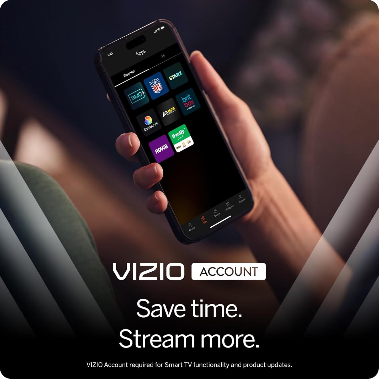 VIZIO 32-Inch Full HD 1080p Smart TV - DTS Virtual: X, Alexa & Google Cast Compatible