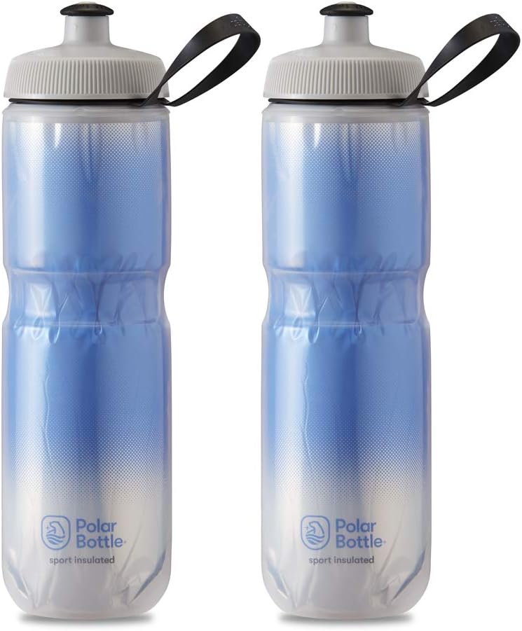 Polar Bottle Sport Insulated Water Bottle - Keeps Water Cooler 2X Longer | BPA-Free, Leak-Proof Design for Sports & Biking