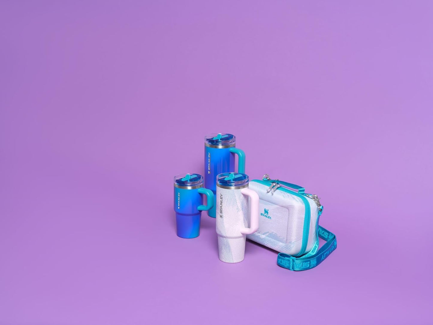 STANLEY Quencher ProTour Flip Straw Tumbler - 30 Oz Sea Glass Aura for Hydration On-the-Go