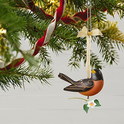 Hallmark Keepsake Christmas Ornament 2018 Robin Bird Collector's Series