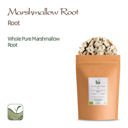 Organic Marshmallow Root Tea - Dried Marshmellow Root - Marshmallows Root Marshmello Root Marshmellow Root