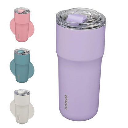 BJPKPK Insulated Tumbler - 24oz Stainless Steel Travel Mug with Lid | Keeps Drinks Hot & Cold - Lavender