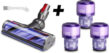 Lemige Vacuum Filters & Quick Release Motor-Head Replacement for Dyson V11 & V15 Models
