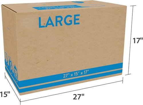 Large Moving Boxes by [Brand Name] - Heavy Duty 27x15x17 Inches | 10 Pack for Easy Packing & Shipping