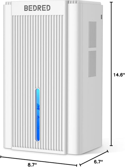 Dehumidifier 95OZ by [Brand Name] - Quiet 1000 Sq.Ft Home Solution with Auto Shut Off & 7 Color Ambient Light | Ideal for Living Room, Bedroom, Basement