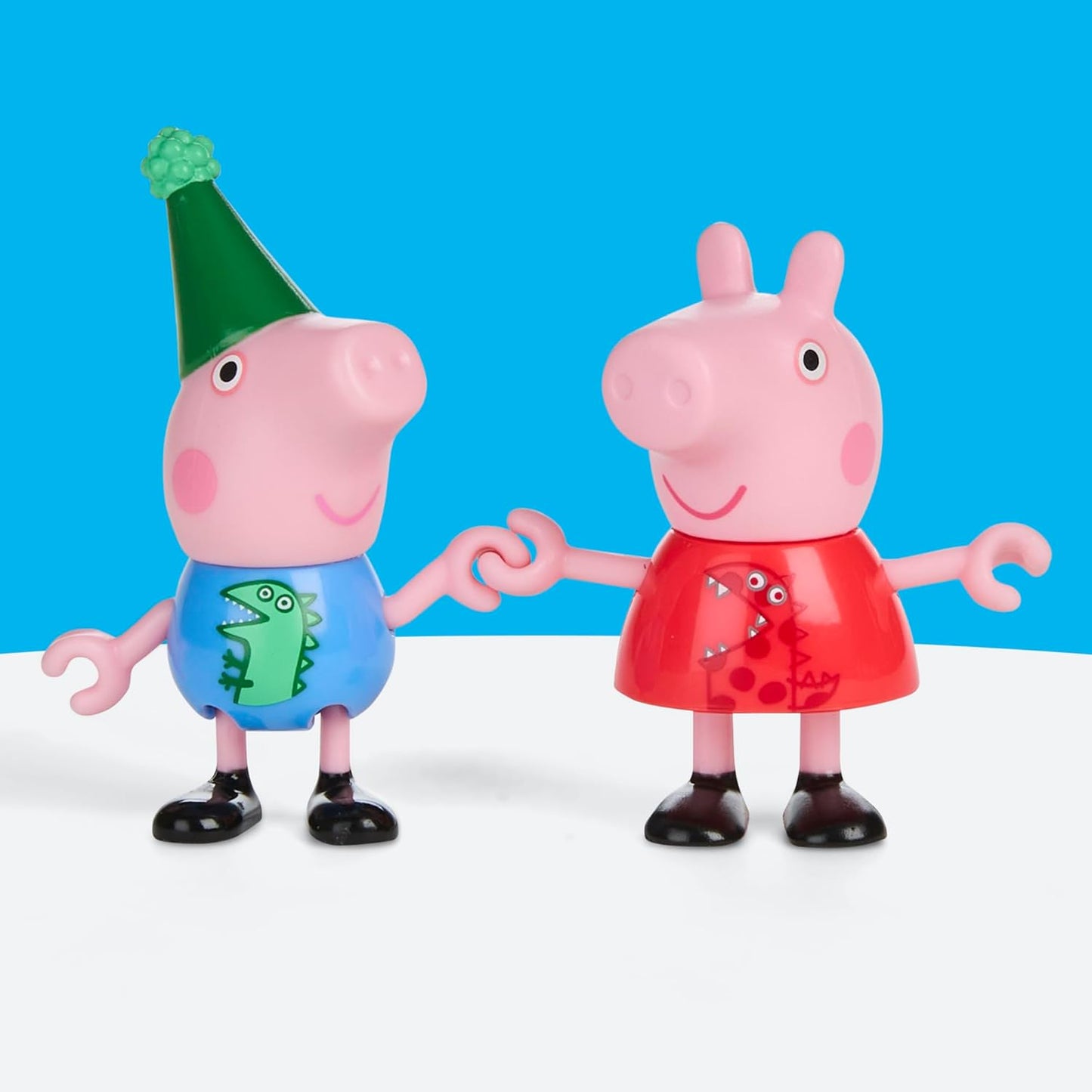 Peppa Pig Advent Calendar - George's Party with 24 Surprise Toys & Stickers | Perfect for Kids 3+