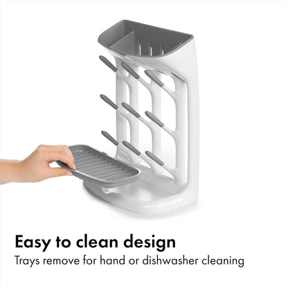 OXO Tot Drying Rack - Space-Saving Design for Efficient Dish Drying | Compact & Practical