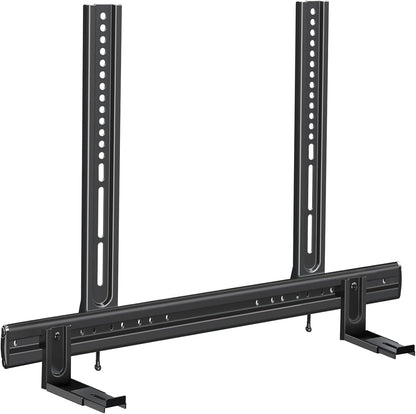 Mounting Dream Soundbar Mount - Heavy Duty Wall Bracket for Sound Bars Up to 26.5 LBS | Adjustable Height & No-Slip Base