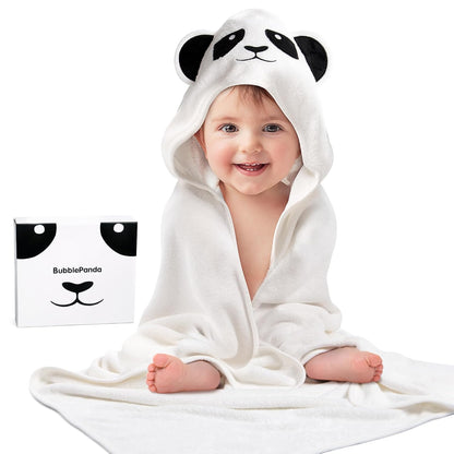 Okayinn BubblePanda Sleep Sack - Cozy 6-12 Months Baby Sleep Solution & Hooded Bath Towels