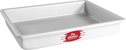 Fat Daddio's Anodized Aluminum Sheet Cake Pan - 9 x 13 x 3 Inch | Durable & Non-Stick Design