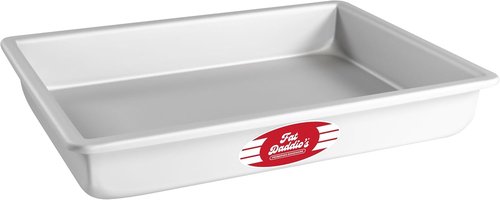 Fat Daddio's Anodized Aluminum Sheet Cake Pan - 9 x 13 x 3 Inch | Durable & Non-Stick Design