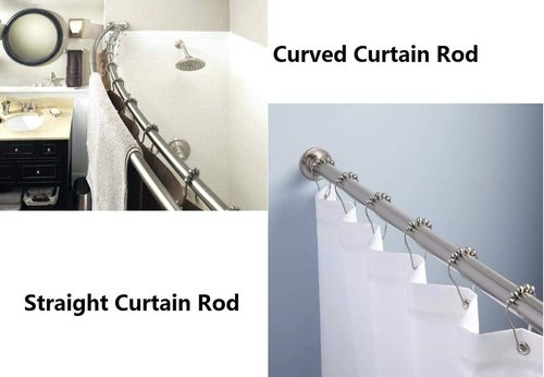 BeGrit Metal Shower Curtain Hooks Rings 18-Pack Bath Curtain Hooks for Bathroom Shower Rod