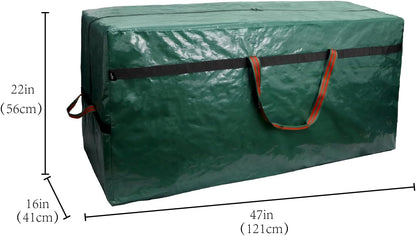 Skiennix Christmas Tree Storage Bag - Waterproof & Tearproof for 7FT/6FT Trees | Easy Transport & Organization