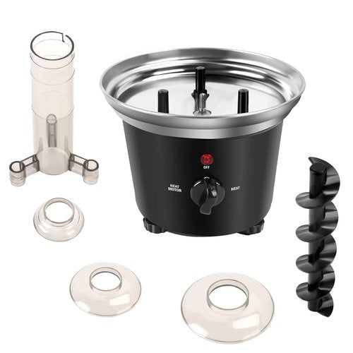 Chocolate Fountain Machine, Plastic Chocolate Melt Dipping Machine Warmer, 3 Tier Tower Cheese Fountain Mini Melting BPA Free 1.2 Pound, for Wedding, for Birthday Party