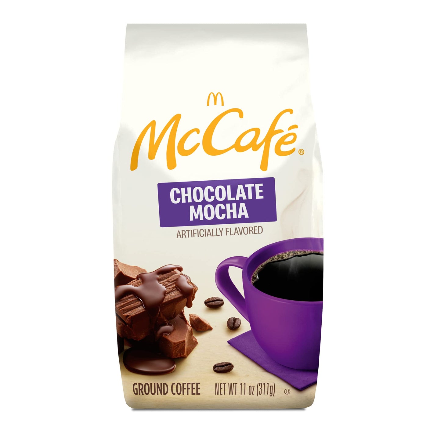 McCafe Chocolate Mocha, Ground Coffee, Flavored, 11oz. Bagged