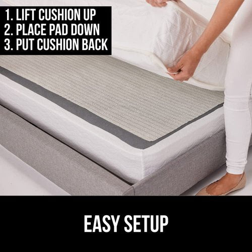 Gorilla Grip Original Armchair Slide Stopper and Gripper, Keep Chairs and Topper Pad from Sliding for Sofa, Couch, Chair Cushion, Mattresses, Easy Trim Slip Resistant, Grips Helps Stop Slipping