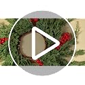 Christmas Candle Ring Set - 3.5 Inch / Festive Wreaths for Decor - 6 Pieces