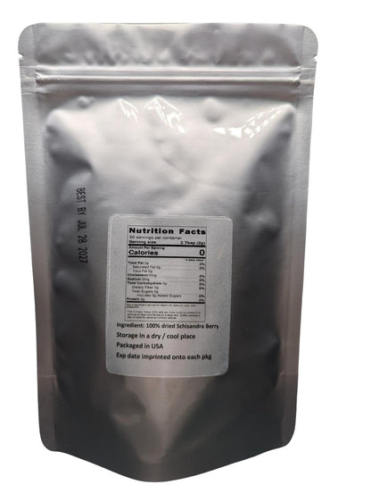 Schisandra Berry - "NEW CROP" Schisandra chinensis Dried Loose Berry from 100% Nature (4 oz)