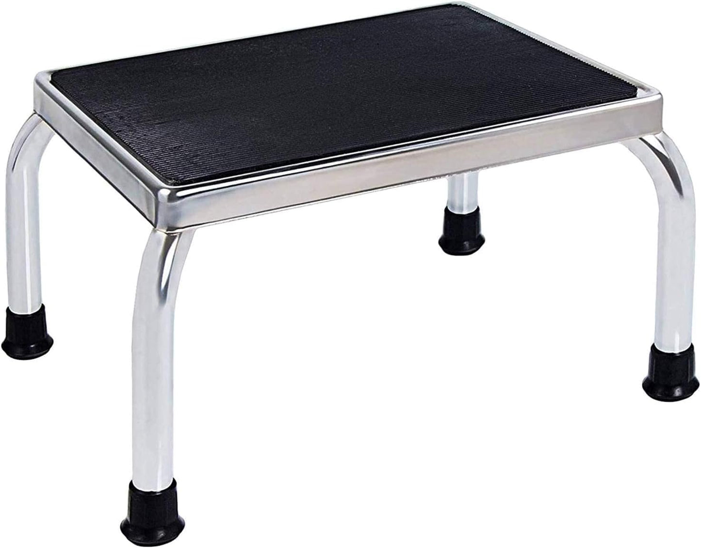 Vaunn Medical Foot Step Stool - Heavy-Duty 350lbs Capacity | Welded Steel Legs & Anti-Skid Rubber Platform