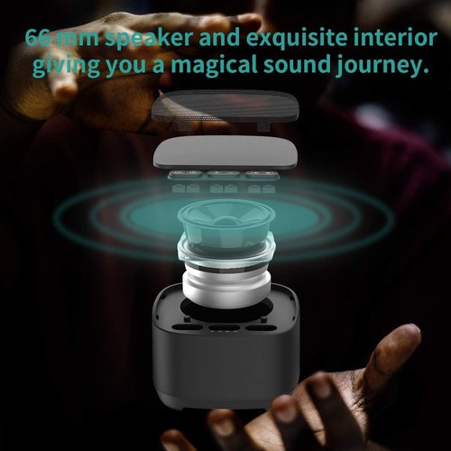 Magicteam White Noise Machine - 40 Soothing Sounds, Memory Function & Sleep Timer | Black