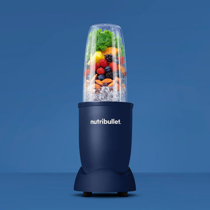 NutriBullet Pro 13-Piece Set - Powerful 900W Blender in Matte Navy Blue
