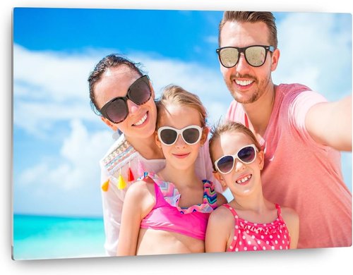 DROLLX Custom Metal Photo Prints - Personalized Aluminum Wall Art Decor | Unique Picture Gifts
