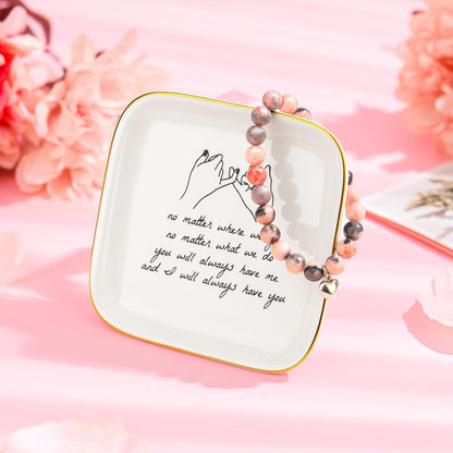Regine Switzerland Best Friend Birthday Gifts - Unique Friendship Mug, Keychain, Candle & Bracelet for Women