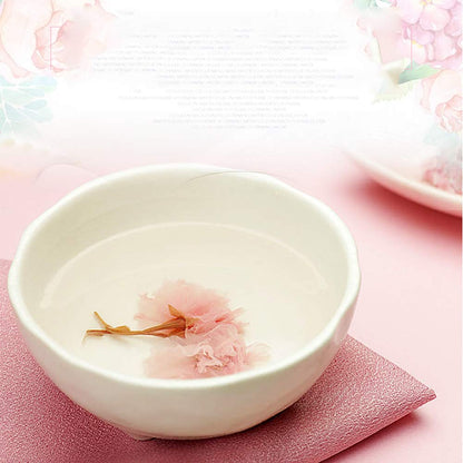 REN XIN CHANG Sakura Cherry Blossom Tea 80g/2.82oz - Salt-Pickled Cherry Blossoms Birthday Gift Idea for Her, Wife, Girlfriend, Women, Teacher, Co-worker