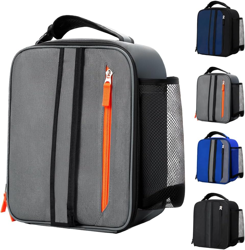 Skiennix Insulated Lunch Box - Portable Stylish Lunch Bag for Men, Teens & Kids | Perfect for Office, School & Picnics