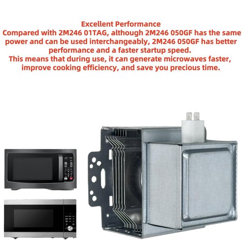 2025 New 2M246 Microwave Magnetron, Compatible with LG 6324W1A001B/E AP4457332, Fixes No Heat Issue