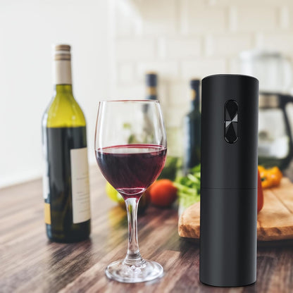 Wine Bottle Opener,Corkscrew Wine Bottle Opener Kit with Foil Cutter,Battery Operated,Suitable for Travel, Gathering, Party, Dating, Gift.