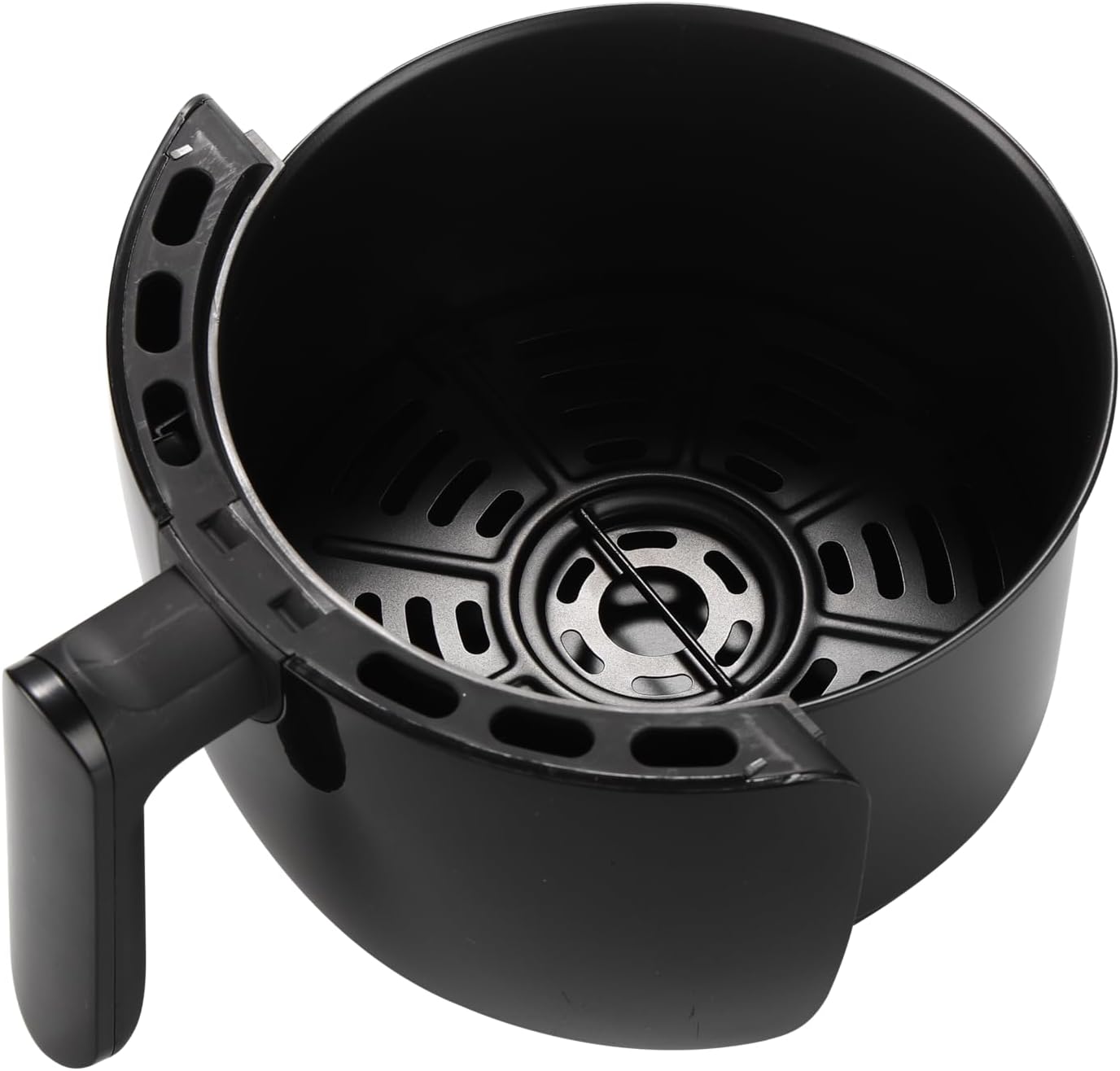 Zenith AirMax Compact Air Fryer - Healthy Cooking with Adjustable Temperature Control, 2.1 Qt, Black