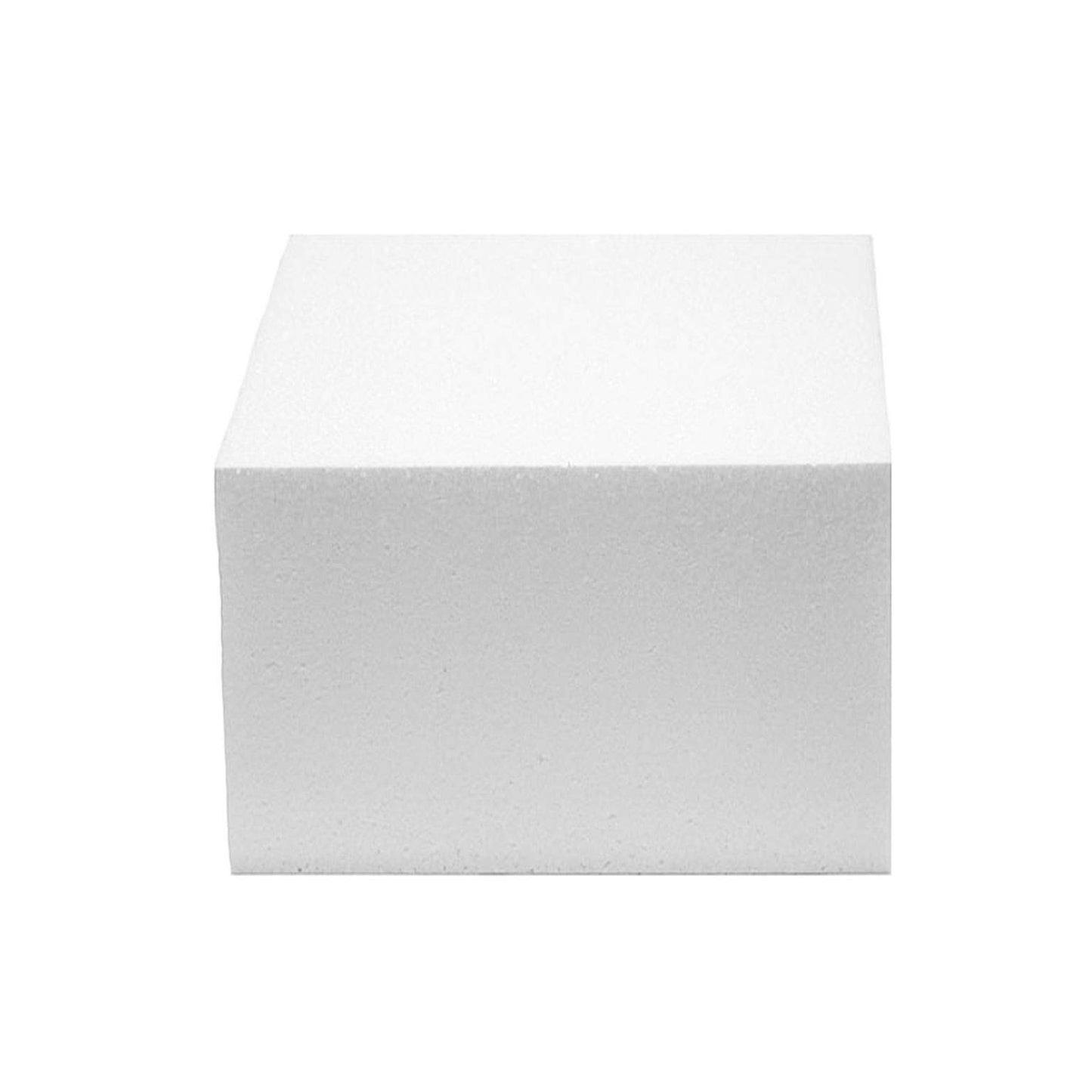 Global Sugar Art Cake Dummy Square, 6 x 6 x 5 Inches