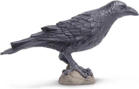 Safari Ltd. Raven Figurine - Realistic 3" Bird Model - Educational Toy for Kids Ages 3+