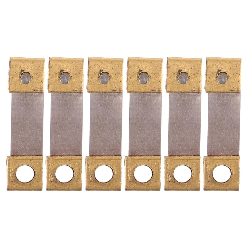 Grandfather Clock Pendulum Suspension Spring 6-Pack – Iron Replacement Parts