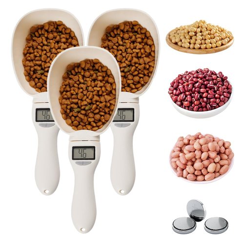 Digital Measuring Spoon, 2025 Upgrade Scale Food Measuring Spoon Scale Highly Accurate Measuring Spoon, 800g Big Head Model Household Electronic Scale Spoon Kitchen Gadgets (A-3Pcs)