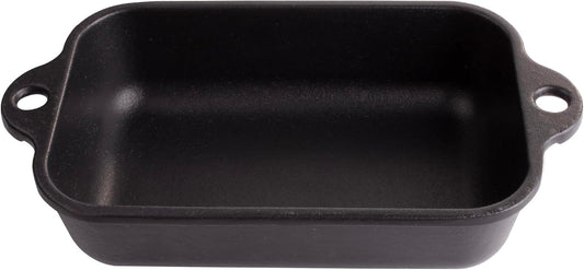 Victoria | Mini Lasagna Pan - Preseasoned Cast Iron Roaster for Casseroles & Sides, Made in Colombia