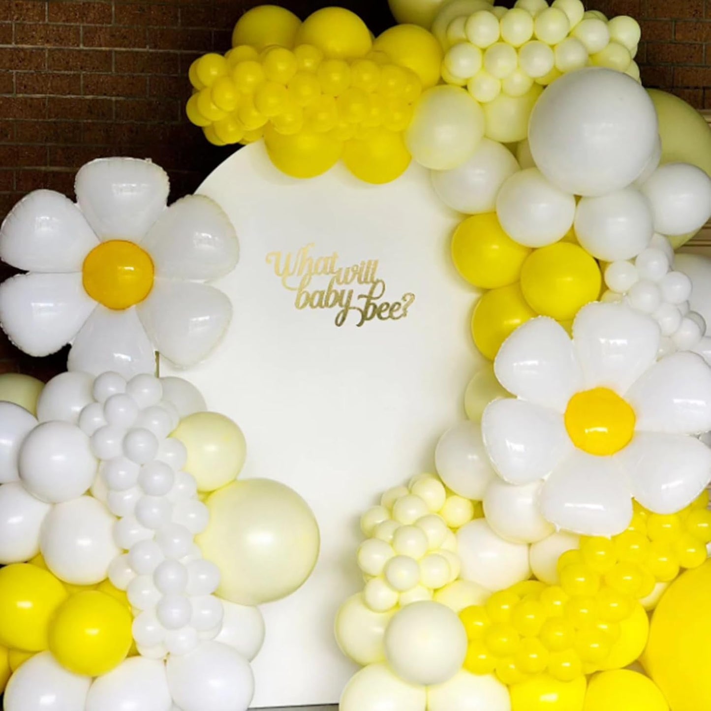 Awenztech Yellow Balloons - 12-Inch Latex Balloons | 50-Pack for Baby Showers & Birthday Parties