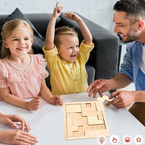 Daily Calendar Puzzle by Regine Switzerland - Challenging Wooden Puzzle for Adults | Perfect Easter Gift