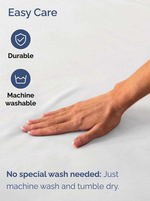 Extra Deep Twin XL Fitted Sheet - Hotel Luxury Single Fitted Sheet Only - Easily Fits 18 inch to 24 inch Mattress - Ultra Soft, Wrinkle Free with Extra Deep Pockets - Breathable & Comfy - Light Grey