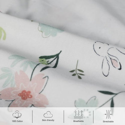 Baby Swaddle Sleep Sacks 3-Pack, Newborn Organic Cotton Swaddle Wraps with Adjustable Wings, Breathable Swaddling Blankets for 0–3 Months, Soft Infant Sleep Essentials