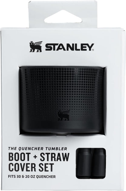 Stanley Quencher Boot and Straw Cover Cap - Anti-Slip Silicone Protector for Tumbler | BPA-Free Accessory Set