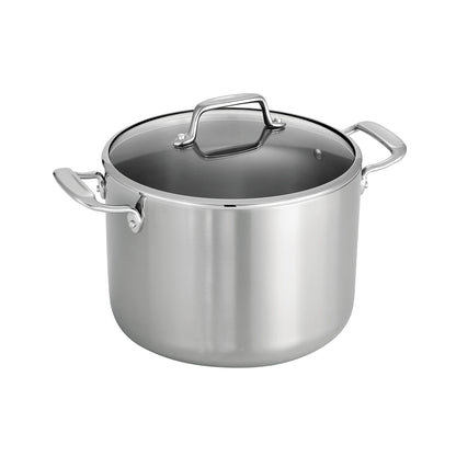 Tramontina Stainless Steel Tri-Ply Clad 8-Piece Cookware Set