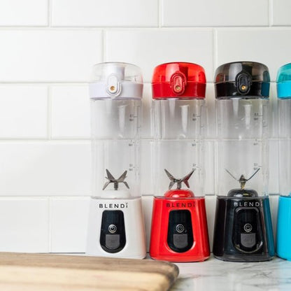BLENDi Pro+ Portable Blender - Upgraded 120W Ice Crushing Motor, USB-C Rechargeable, 17.5oz, Black | BPA-Free & Travel-Friendly