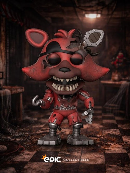 Funko Pop! FNAF: Withered Foxy Vinyl Figure - Collectible Toy with Box Protector | Perfect for Fans
