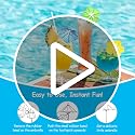 100 Pcs Colorful Cocktail Umbrellas - Drink & Party Decorations