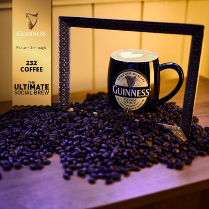 Exclusive, Limited Edition Guinness Coffee '232' Brew by Tiki Tonga Coffee Roasters. Roasted in The United Kingdom (Whole Roasted Beans)